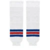 Bas NHL New York Rangers Blanc Junior / Enfant -Pro Patinage Soldes product 11747589hd
